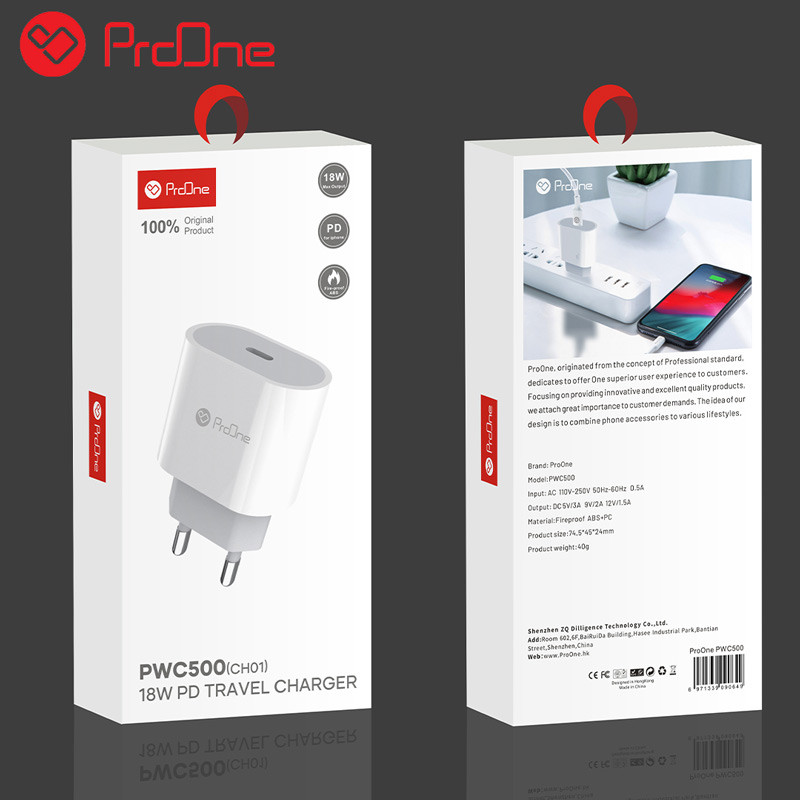 ProOne-PWC-500-18W-Travel-Charger-7377